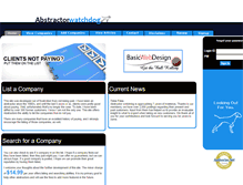 Tablet Screenshot of abstractorwatchdog.com